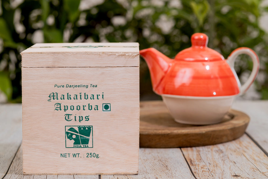 Makaibari Apoorva Tips Wooden Box