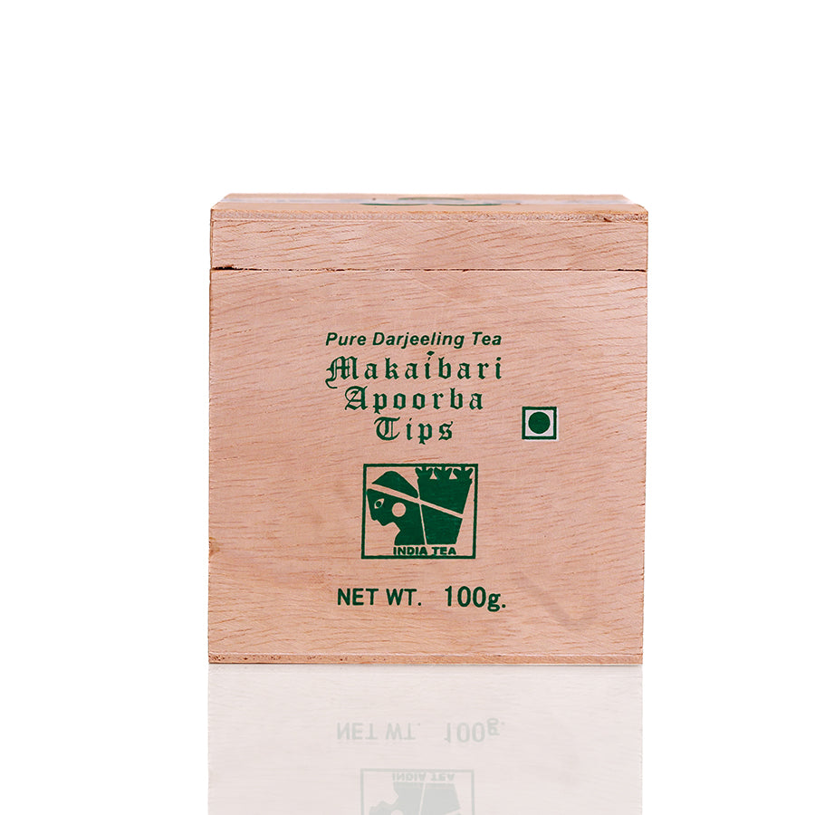 Makaibari Apoorva Tips Wooden Box