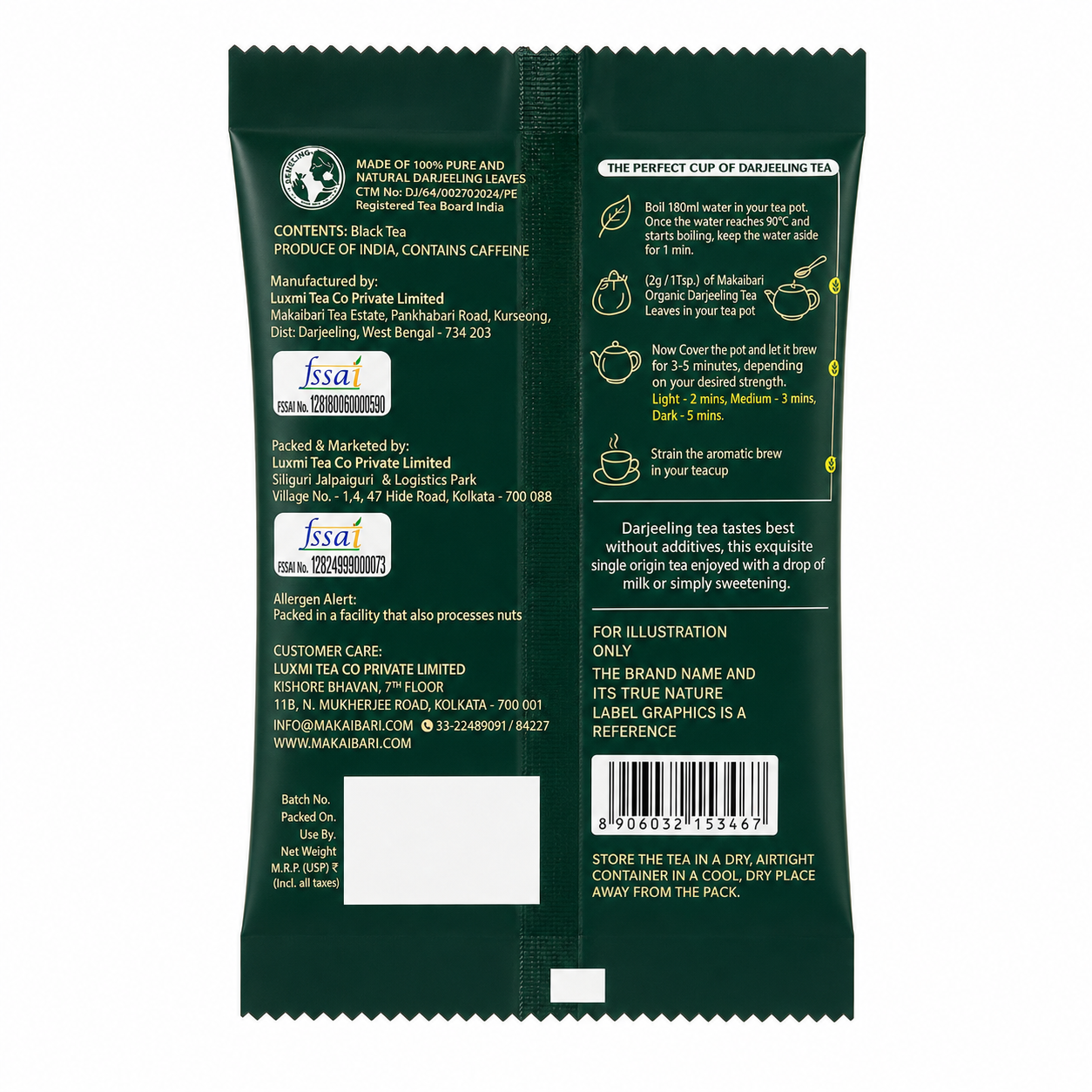 Makaibari Smoky 20g Pouch