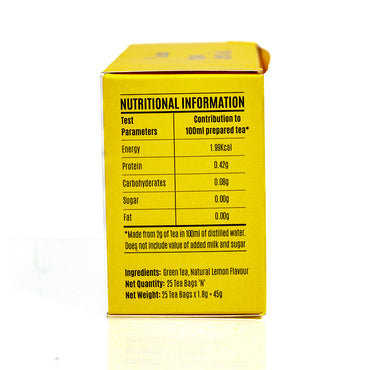 Chamong Lemon Green Tea Bag 25pc(1+1)