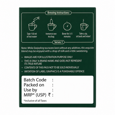 Makaibari Smoky Mountain Tea Bags 25pc