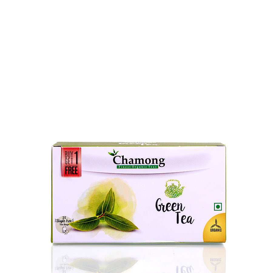 Chamong Green Tea Bag 25pc(1+1)