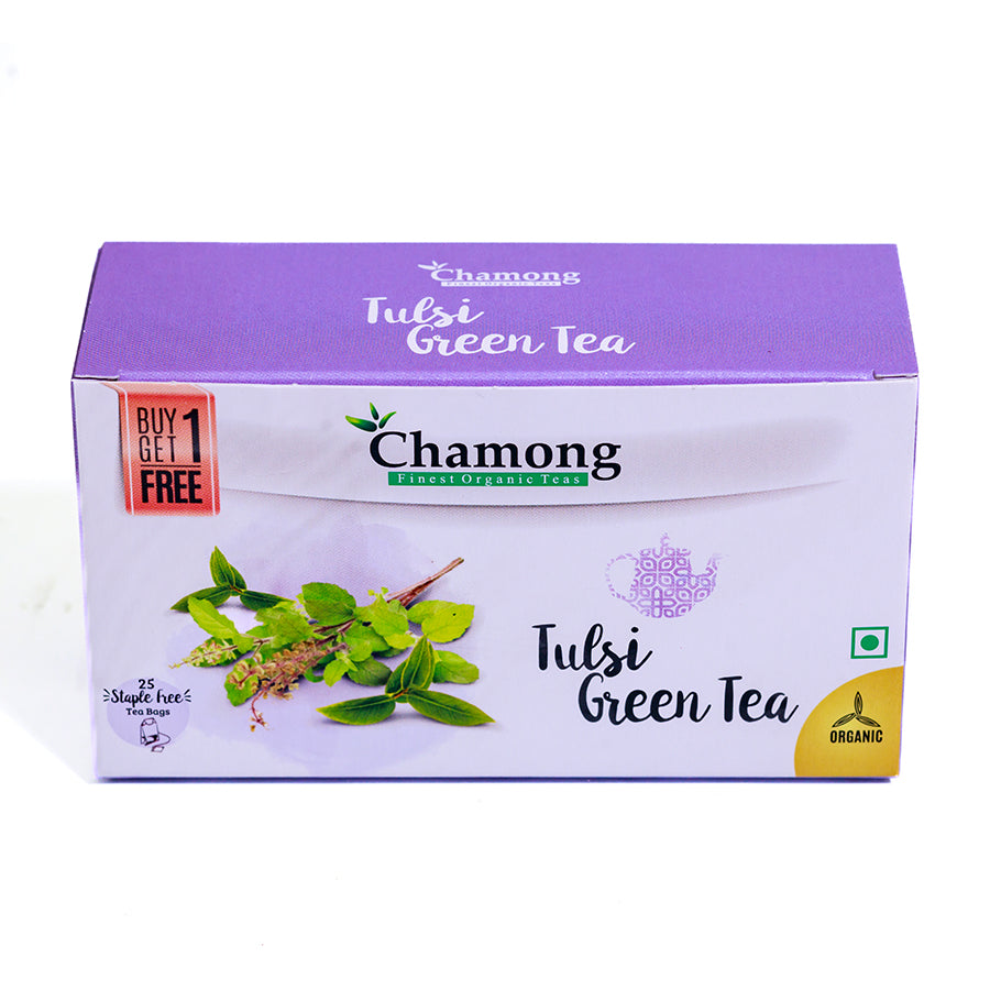 Chamong Tulsi Green Tea Bag 25pc(1+1)