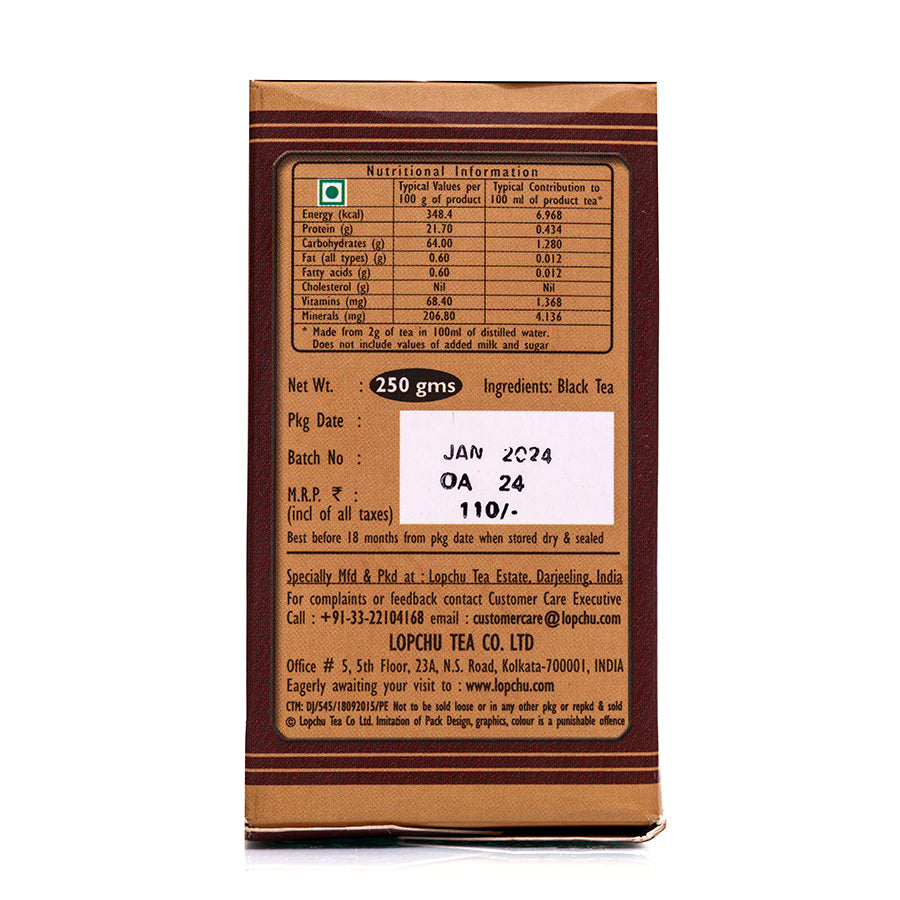 Buy Lopchu Orange Pekoe Tea Online | Darjeeling Black – Ajanta