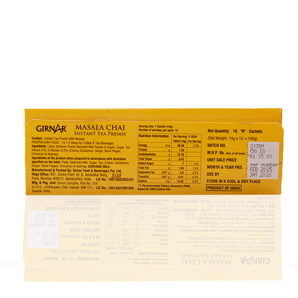 Girnar Tea Instant Premix 10pc(140g)