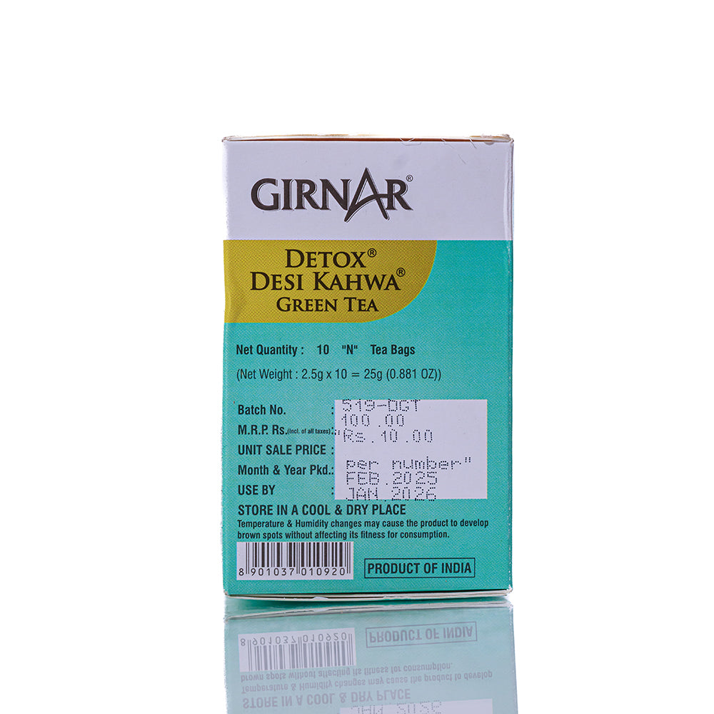 Girnar Detox Desi Kahwa Tea Bags
