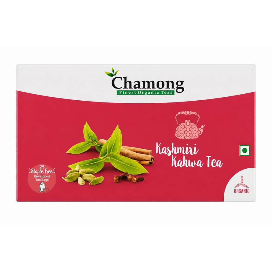 Chamong Kashmiri Kahwa Tea Bag 25pc