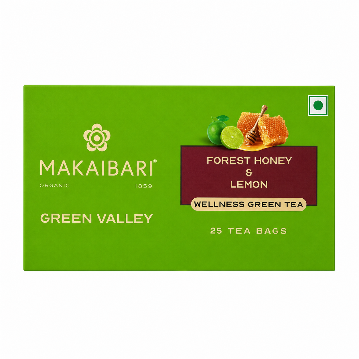 Makaibari Flavoured Green Tea Bags 25pc
