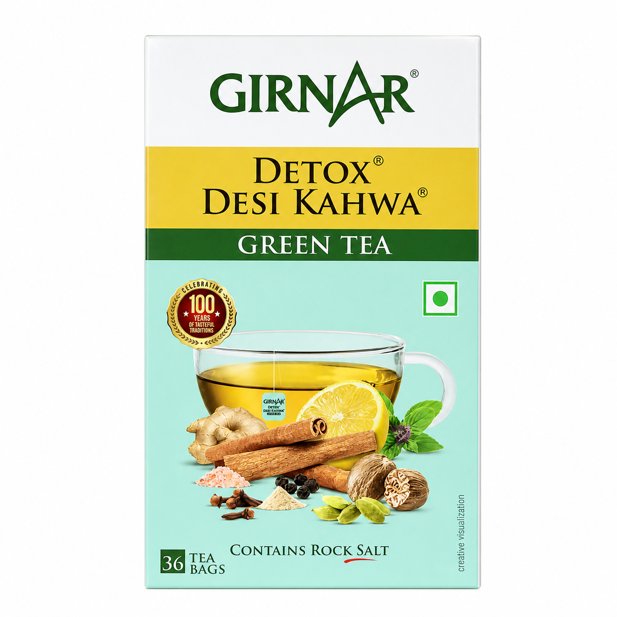 Girnar Detox Desi Kahwa Tea Bags