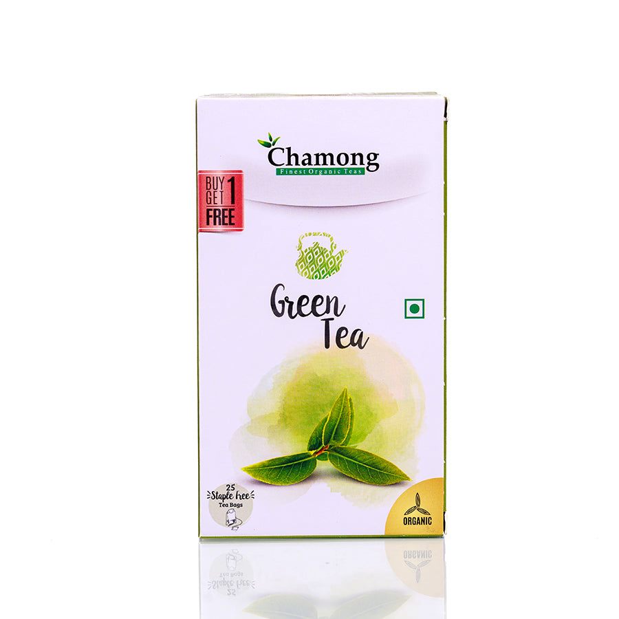 Chamong Green Tea Bag 25pc(1+1)