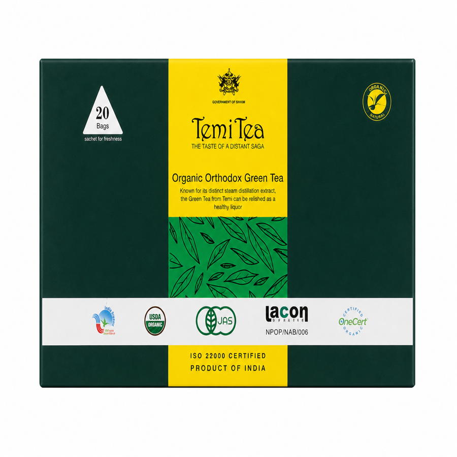 Temi Green Tea Bags 20pc
