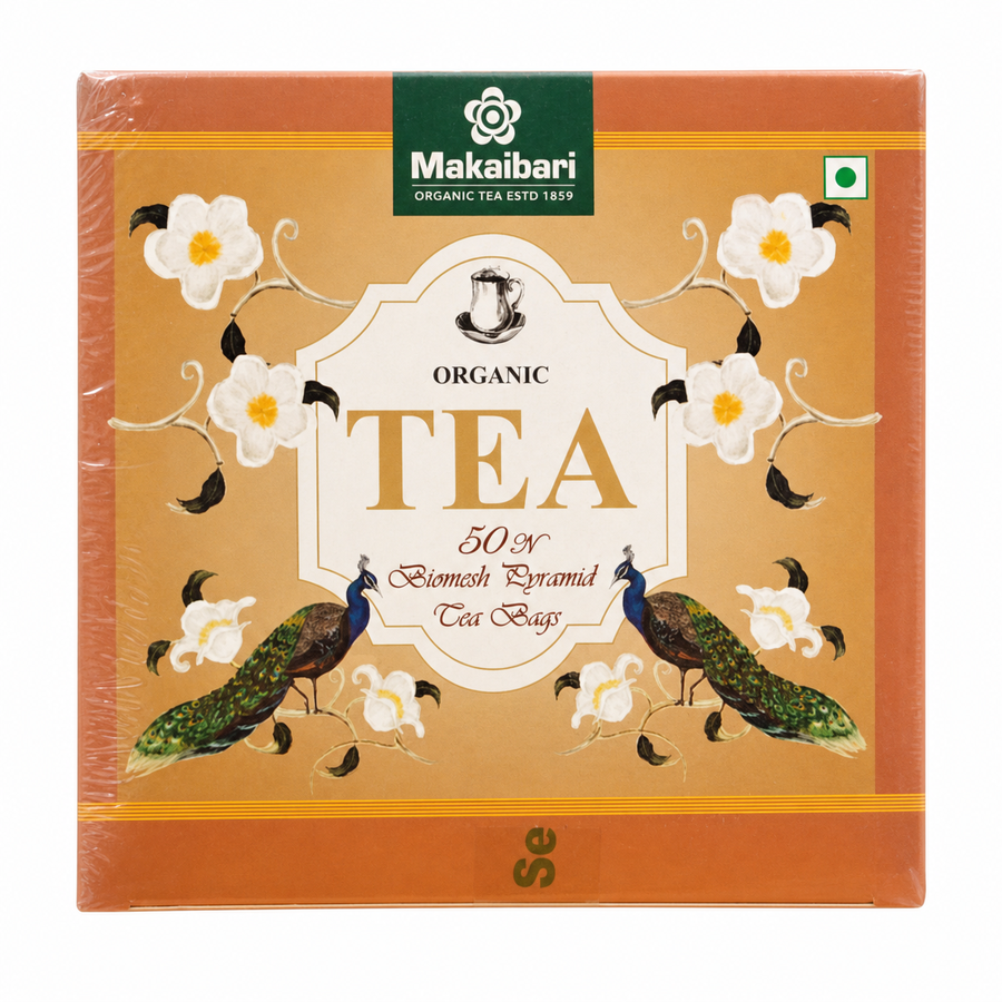 Makaibari Biodegradable Black Tea 50pc Tea Bags