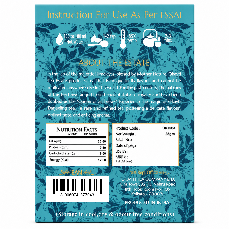 Okayti 1888 White House Tea 25g