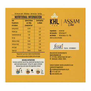 Chamong KHL Assam Tea Bag
