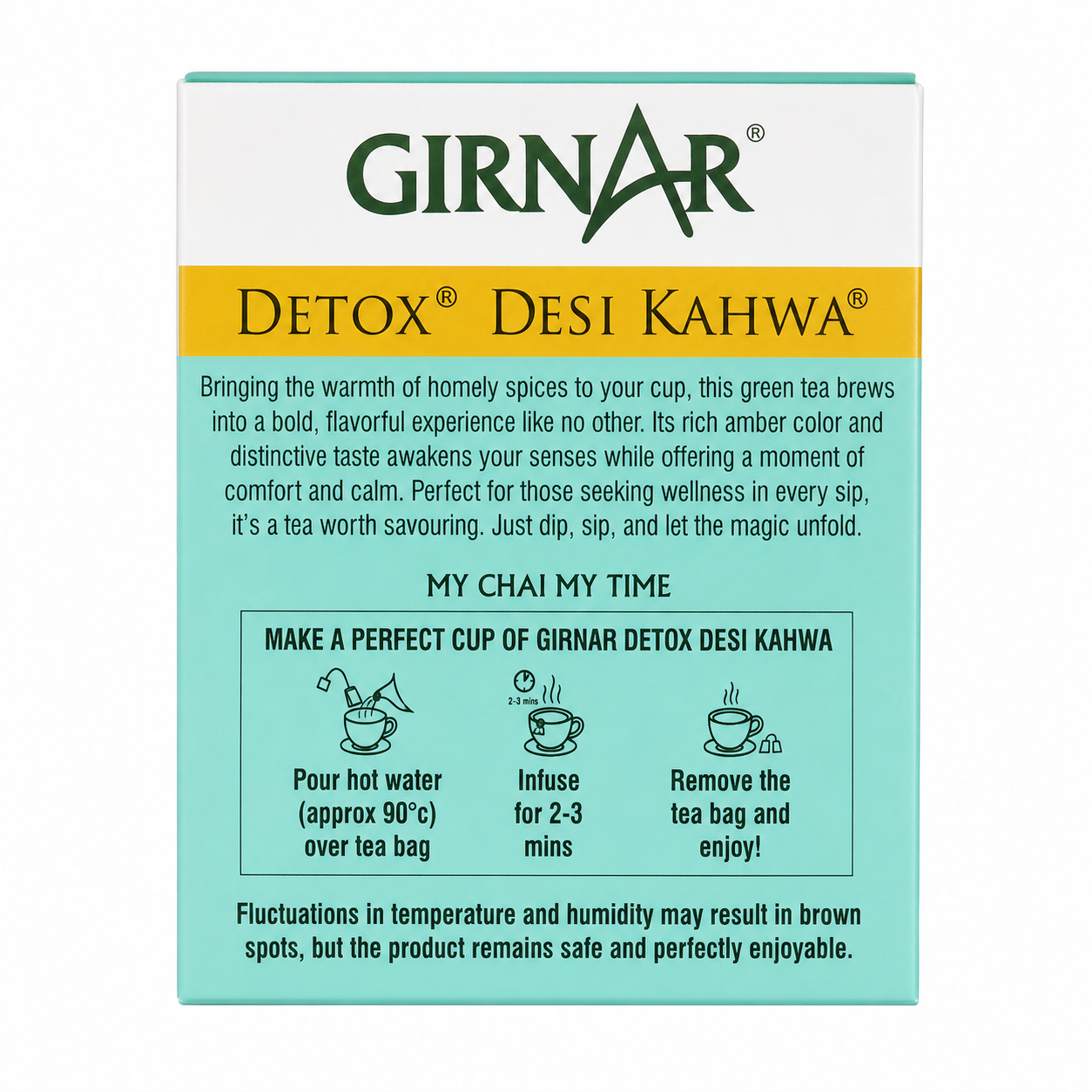Girnar Detox Desi Kahwa Tea Bags