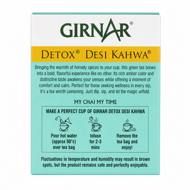 Girnar Detox Desi Kahwa Tea Bags