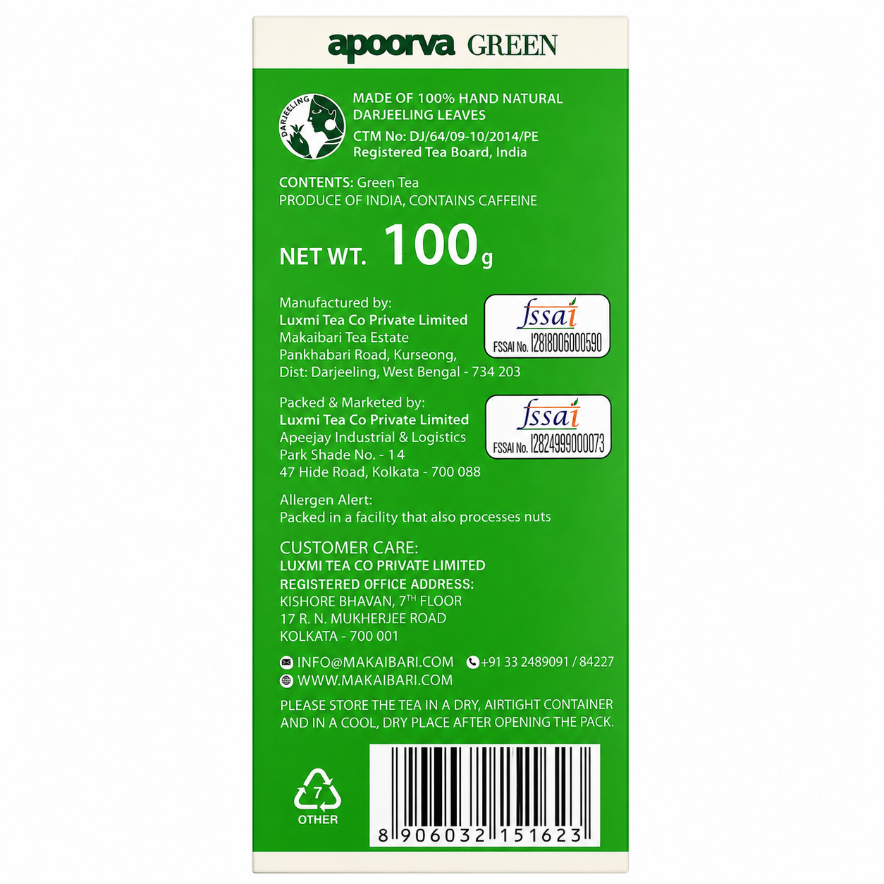 Makaibari Apoorva Green Tea
