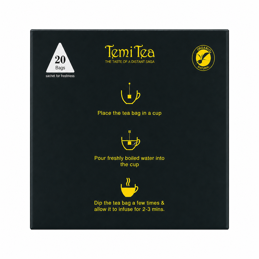 Temi Black Tea Bags 20pc