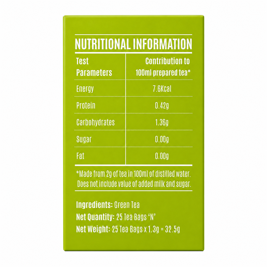 Chamong Green Tea Bag 25pc(1+1)