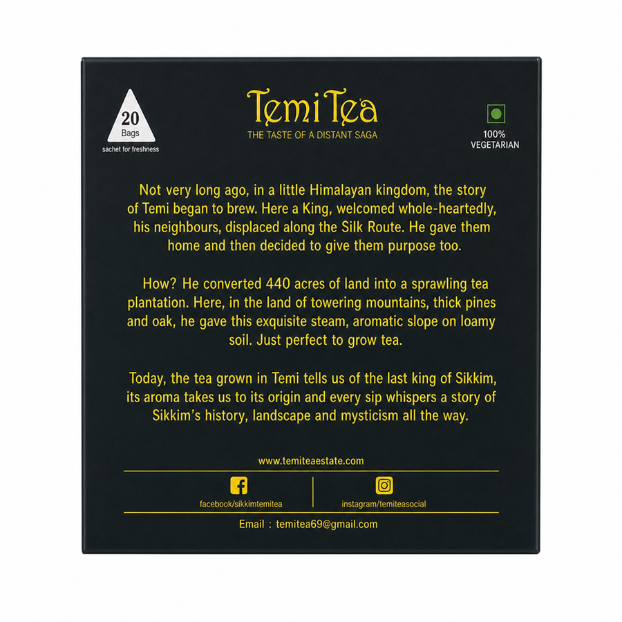 Temi Black Tea Bags 20pc