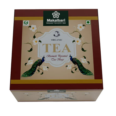 Makaibari Biodegradable Black Tea 50pc Tea Bags