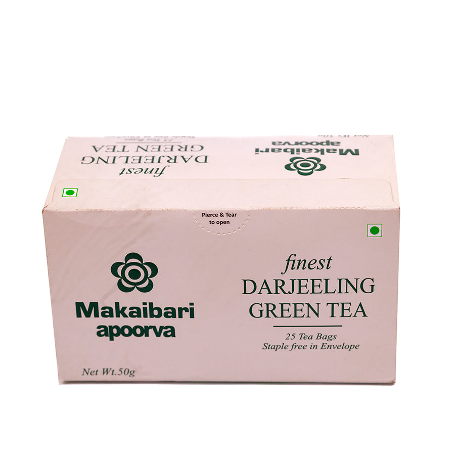 Makaibari Apoorva Green Tea Bags 25pc