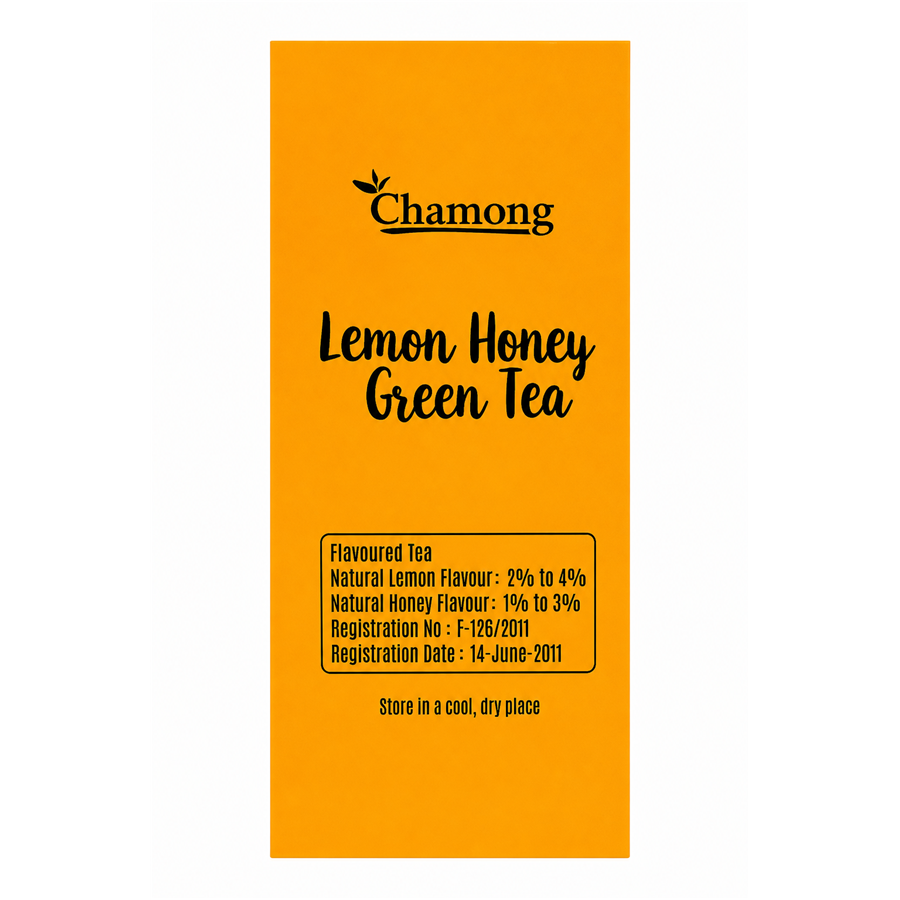Chamong Honey Lemon Green Tea Bag 25pc(1+1)