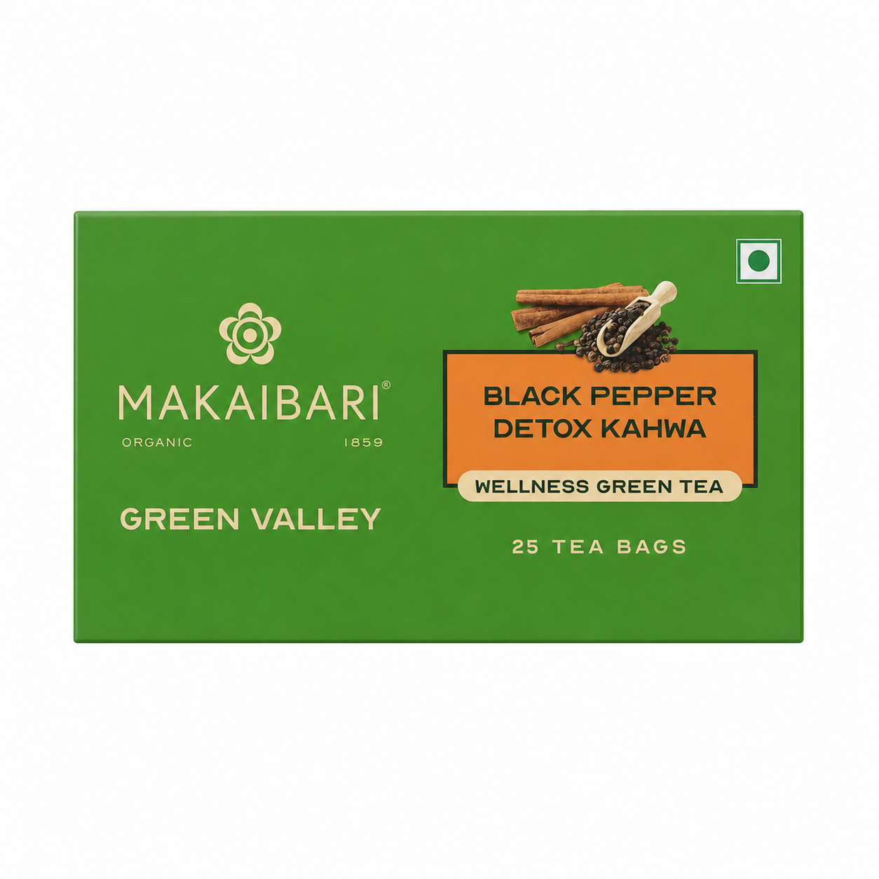 Makaibari Flavoured Green Tea Bags 25pc