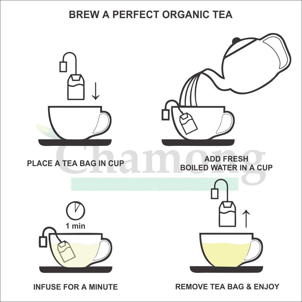 Chamong Jasmine Green Tea Bag 25pc