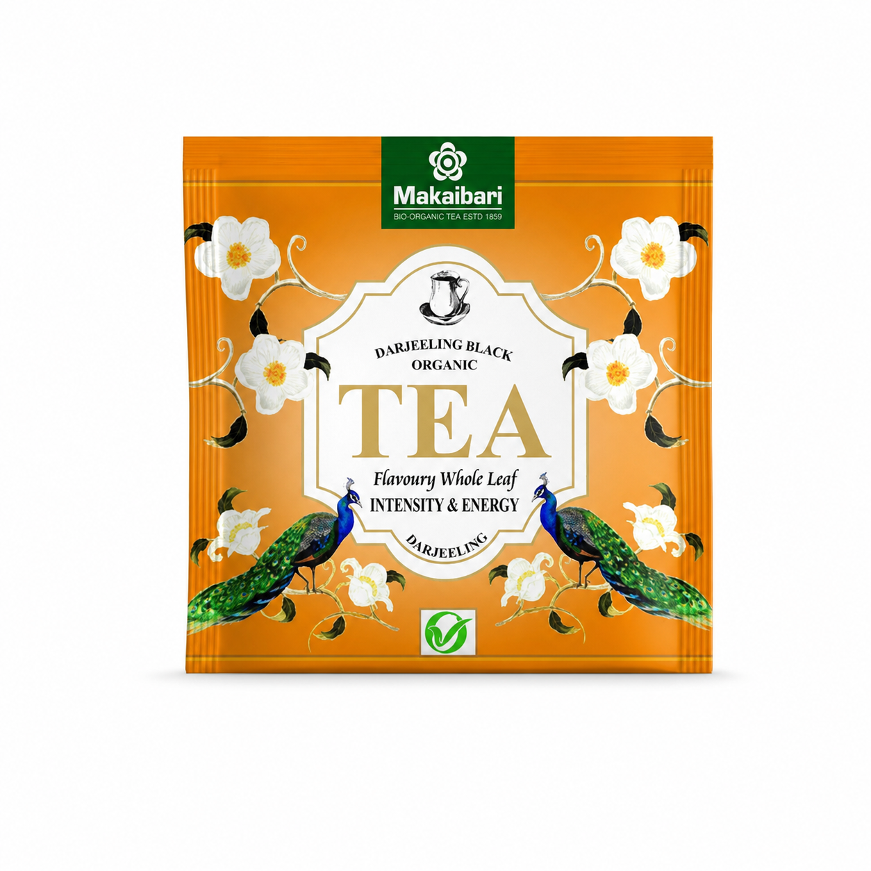 Makaibari Biodegradable Black Tea 50pc Tea Bags