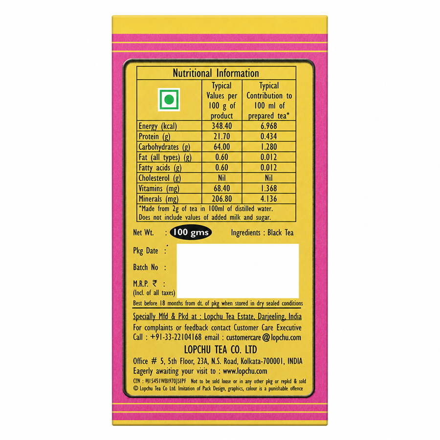 Lopchu Golden Orange Pekoe